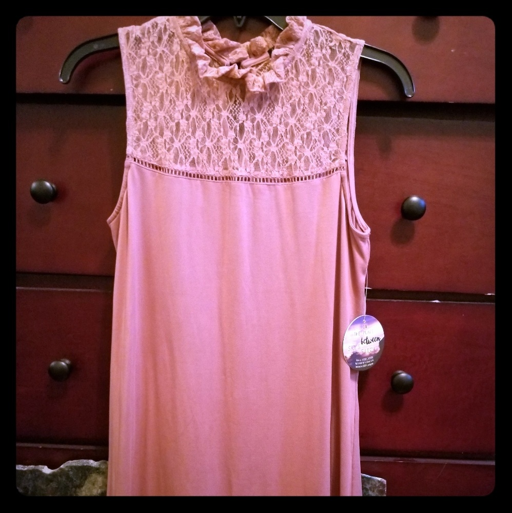 Blush pink dress